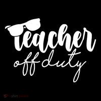 Teacher Off Duty Summer Break Coaster thumb 2