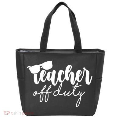 Teacher Off Duty Summer Break Tote Bag