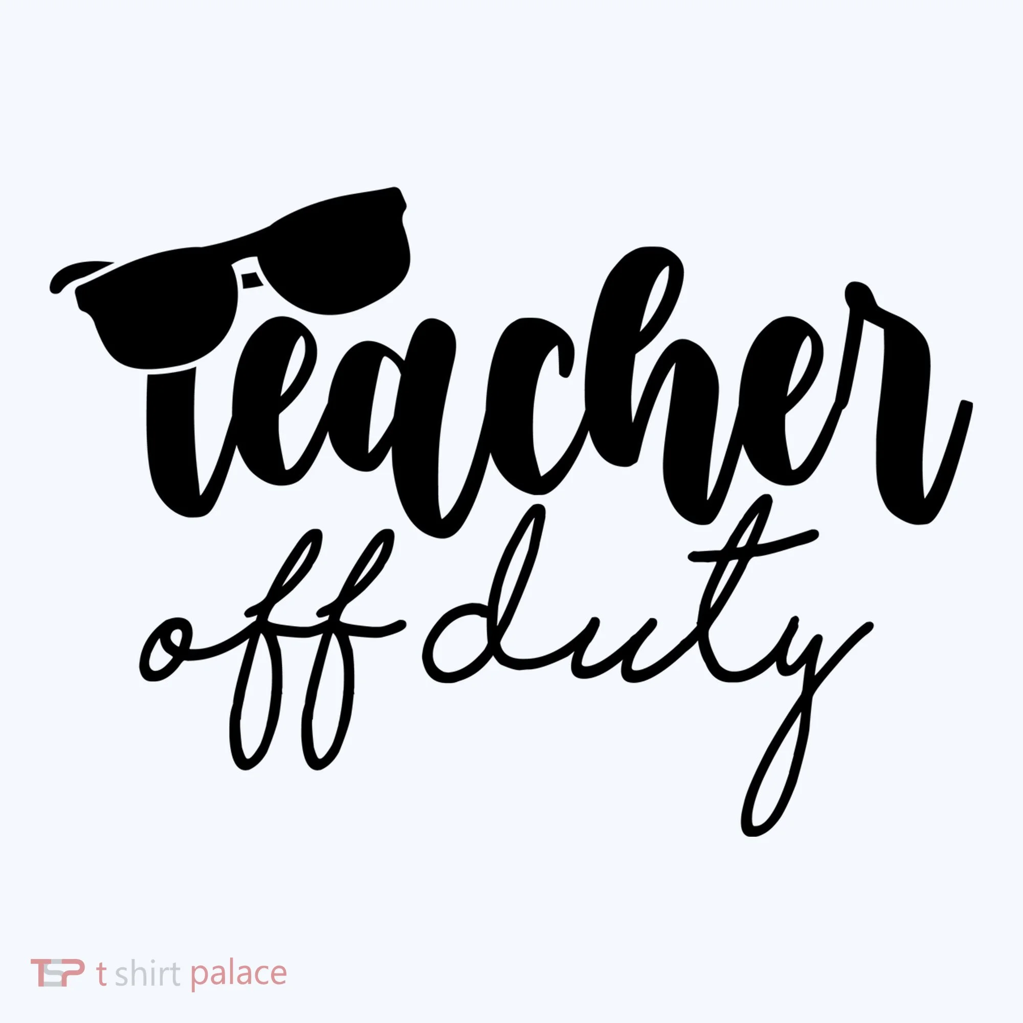 Teacher Off Duty Summer Break Doggie Tank