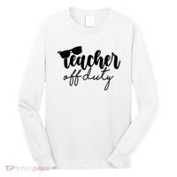 Teacher Off Duty Summer Break Long Sleeve Shirt thumb 0