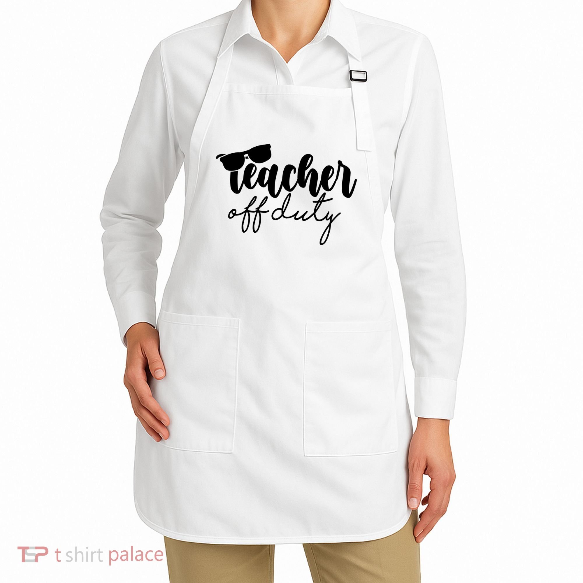 Teacher Off Duty Summer Break Apron