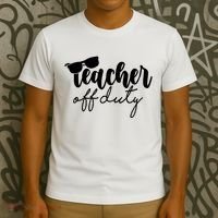 Teacher Off Duty Summer Break T-Shirt thumb 3