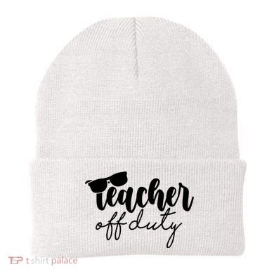 Teacher Off Duty Summer Break Beanie