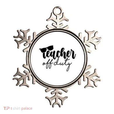 Teacher Off Duty Summer Break Ornament