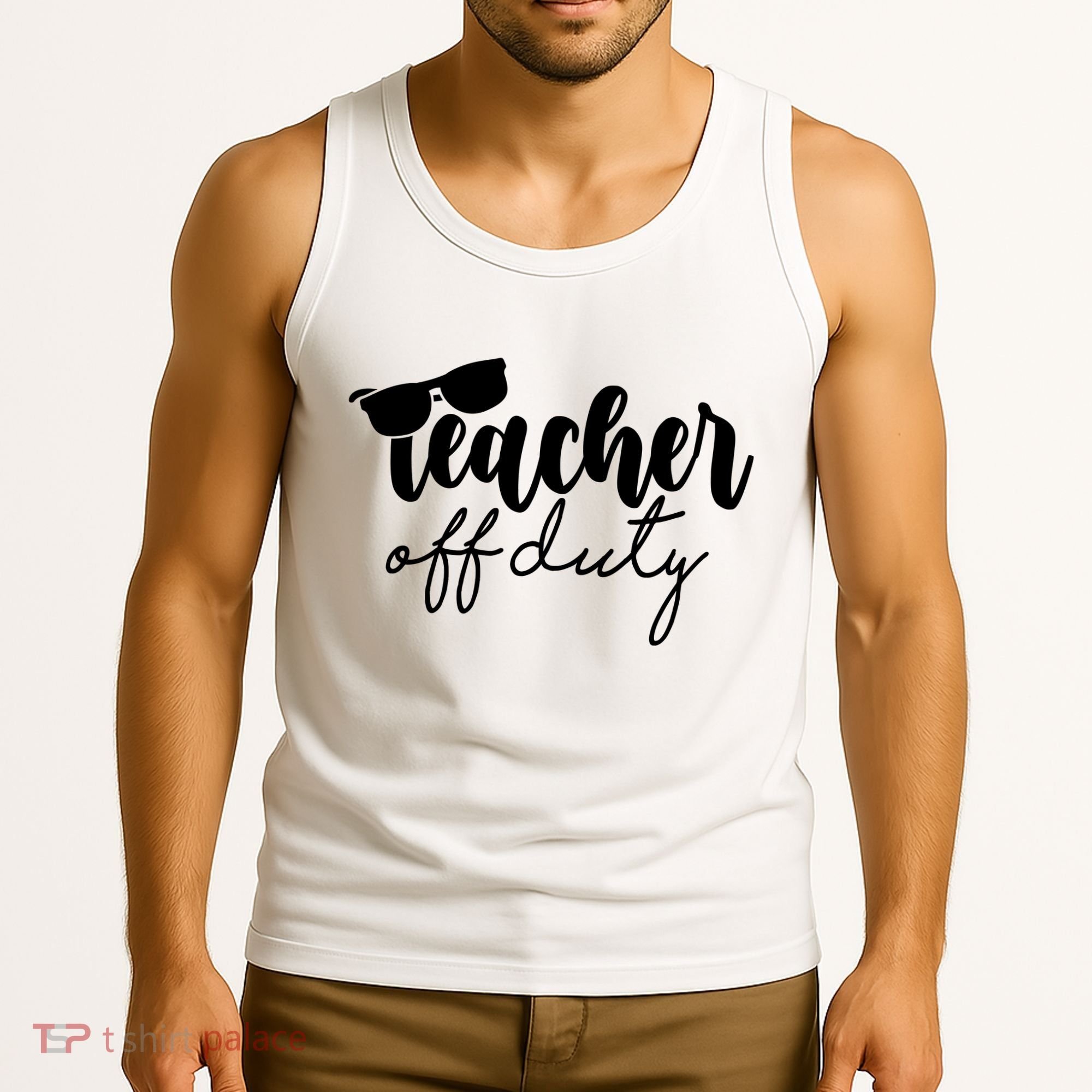 Teacher Off Duty Summer Break Tank Top