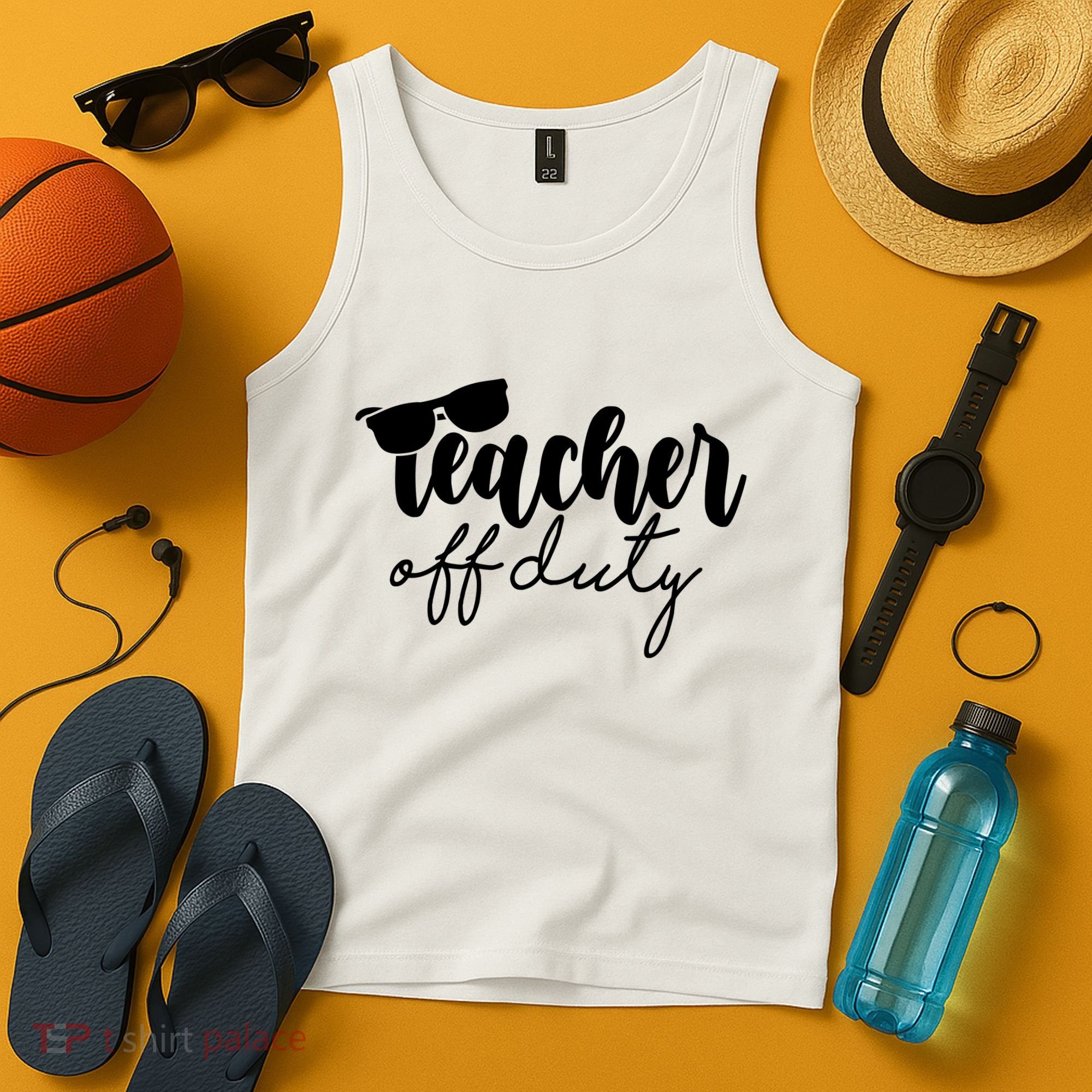 Teacher Off Duty Summer Break Tank Top