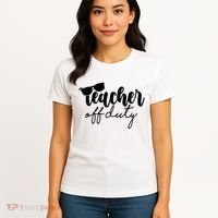 Teacher Off Duty Summer Break Women's T-Shirt thumb 4
