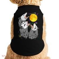 Three Opossum Dead Moon Possum Gifts Costumes Doggie Tank thumb 0