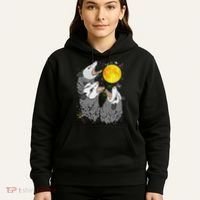Three Opossum Dead Moon Possum Gifts Costumes Hoodie thumb 5
