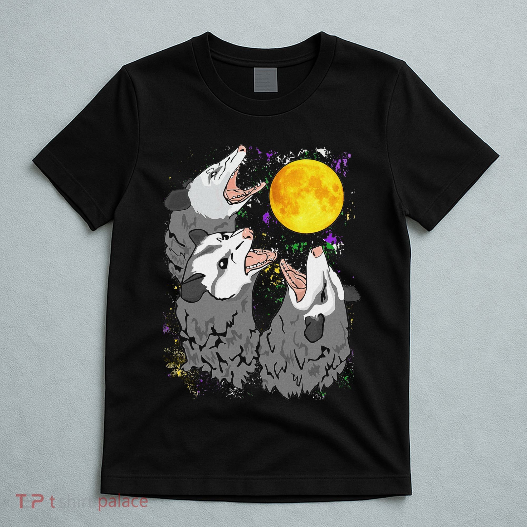 Three Opossum Dead Moon Possum Gifts Costumes T-Shirt
