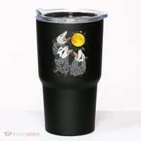 Three Opossum Dead Moon Possum Gifts Costumes Tumbler thumb 0