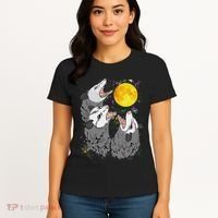 Three Opossum Dead Moon Possum Gifts Costumes Women's T-Shirt thumb 4