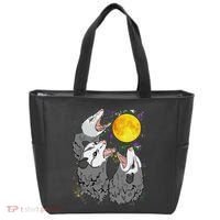 Three Opossum Dead Moon Possum Gifts Costumes Tote Bag thumb 0