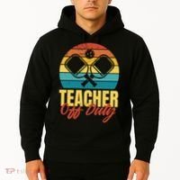 Teacher Off Duty Pickleball Hoodie thumb 2