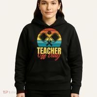 Teacher Off Duty Pickleball Hoodie thumb 5