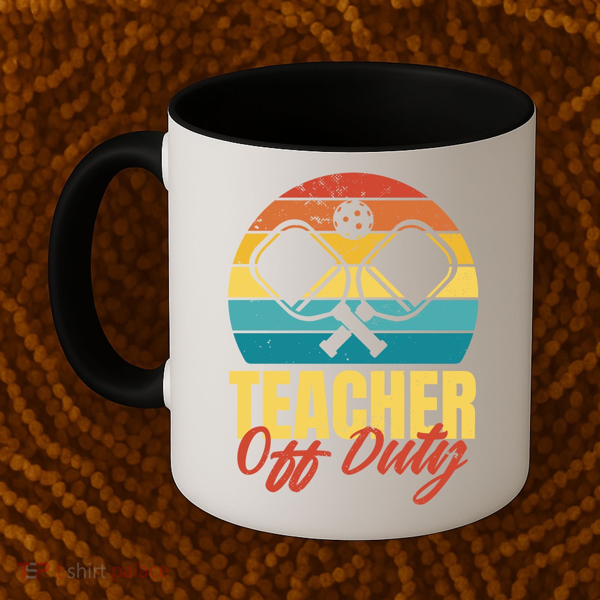 Teacher Off Duty Pickleball Coffee Mug