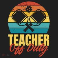 Teacher Off Duty Pickleball Beanie thumb 2