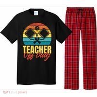 Teacher Off Duty Pickleball Pajama Set thumb 0