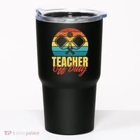 Teacher Off Duty Pickleball Tumbler thumb 0