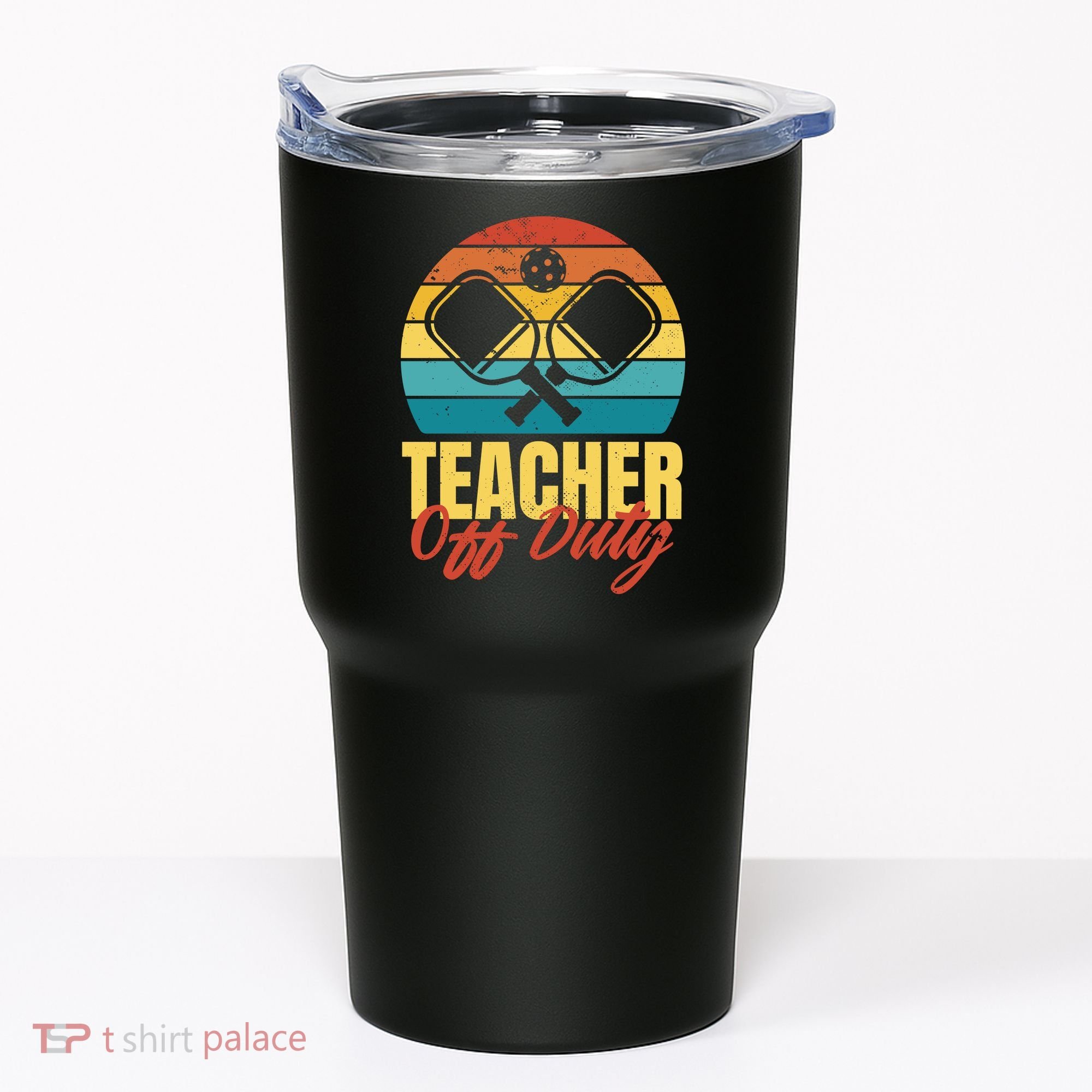 Teacher Off Duty Pickleball Tumbler