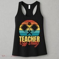 Teacher Off Duty Pickleball Women's Tank Top thumb 3