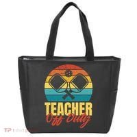 Teacher Off Duty Pickleball Tote Bag thumb 0
