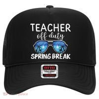 Teacher Off Duty Sunglasses Last Day Vacay Mode Spring Break Cute Gift Hat thumb 0