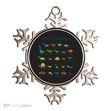 Types Of Dinosaurs Dino Identification Ornament