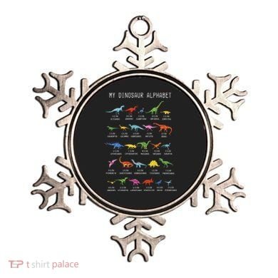 Types Of Dinosaurs Alphabet Dino Identification Ornament