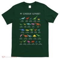 Types Of Dinosaurs Alphabet Dino Identification T-Shirt thumb 0
