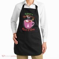 Today Is A Hot Cocoa Kind Of Day Apron thumb 2