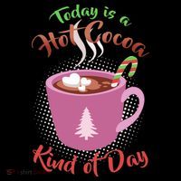 Today Is A Hot Cocoa Kind Of Day Baby Bodysuit thumb 2