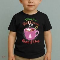 Today Is A Hot Cocoa Kind Of Day Toddler T-Shirt thumb 2