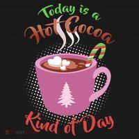 Today Is A Hot Cocoa Kind Of Day Toddler T-Shirt thumb 4