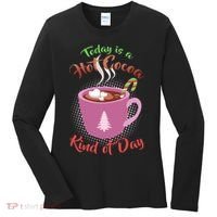 Today Is A Hot Cocoa Kind Of Day Women's Long Sleeve Shirt thumb 0