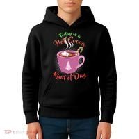Today Is A Hot Cocoa Kind Of Day Kids Hoodie thumb 4