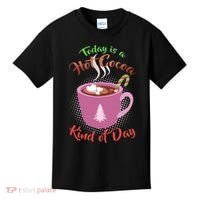 Today Is A Hot Cocoa Kind Of Day Kids T-Shirt thumb 0
