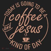 Today Is Going To Be A Coffee And Jesus Kind Of Day Beanie thumb 2