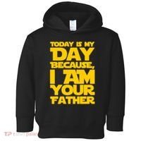 Today Is My Day Because I Am Your Father Toddler Hoodie thumb 0