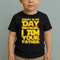 Today Is My Day Because I Am Your Father Toddler T-Shirt thumb 2