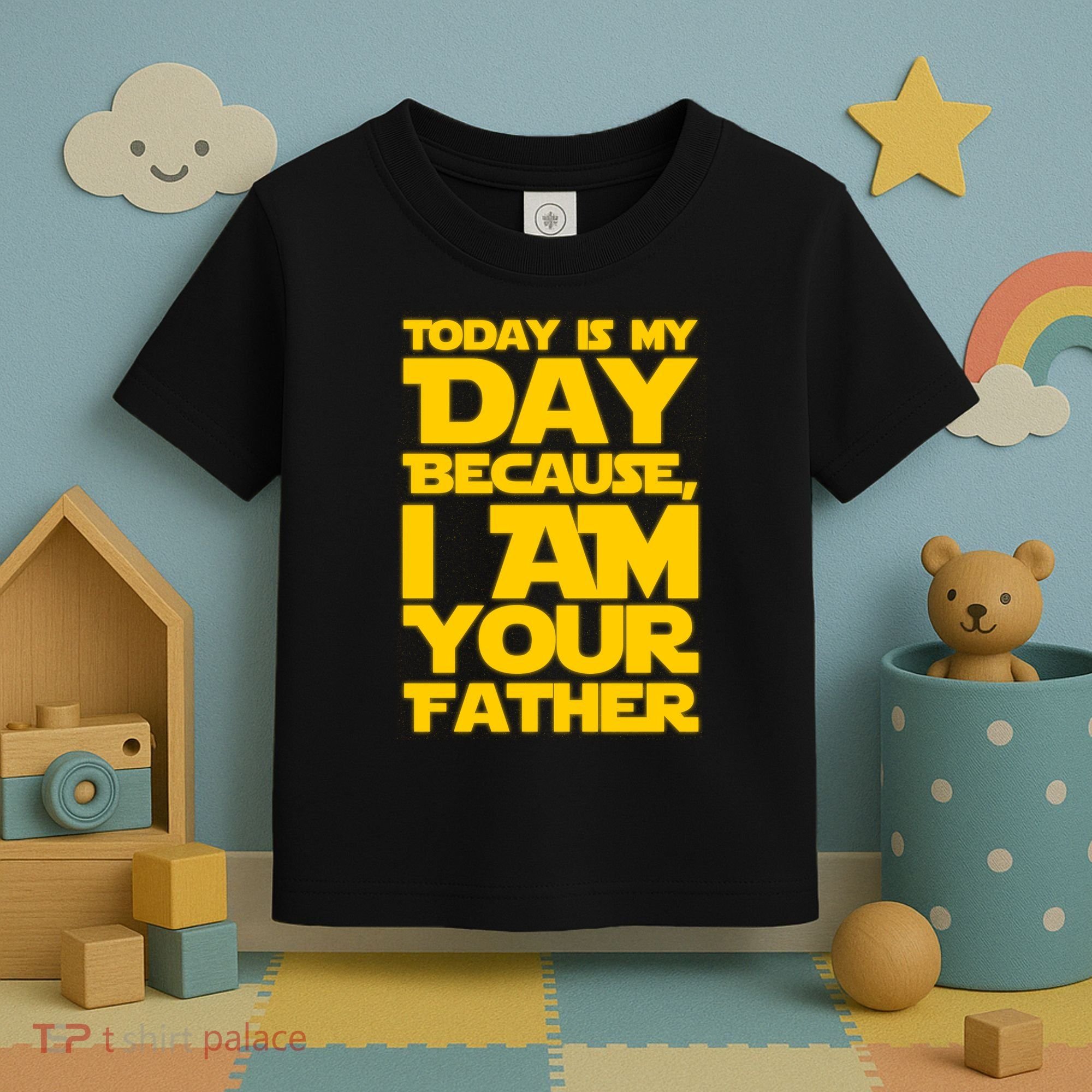 Today Is My Day Because I Am Your Father Toddler T-Shirt