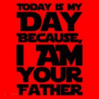Today Is My Day Because I Am Your Father Santa Hat thumb 1
