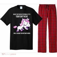 Today Is Not The Day Shank You Unicorn Horn Pajama Set thumb 0