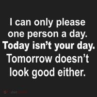 Today Isn't Your Day Funny Sayings Tumbler thumb 3