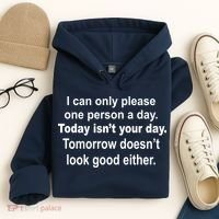 Today Isn't Your Day Funny Sayings Hoodie thumb 4