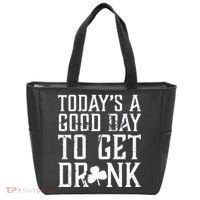 Today's A Good Day To Get Drunk St Pattys Day Tote Bag thumb 0