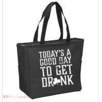 Today's A Good Day To Get Drunk St Pattys Day Tote Bag thumb 2