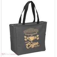 Today's Good Mood is Sponsored By Coffee Tote Bag thumb 2