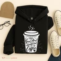 Today's Good Mood Is Sponsored By Coffee Lover Hoodie thumb 4