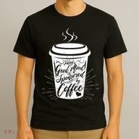 Today's Good Mood Is Sponsored By Coffee Lover T-Shirt thumb 3